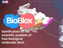 Tablet Screenshot of bioblox.org
